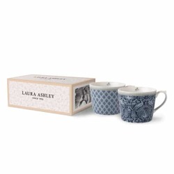 TE-KRUS /SET2 TEA COLLEC 30CL. ASS. BLÅ BENPORSELEN  blå - Laura Ashley 