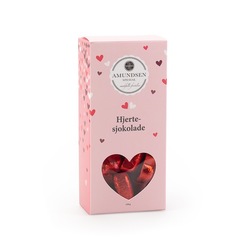 Hjertesjokolade 130g ikke relevant - Amundsen Spesial