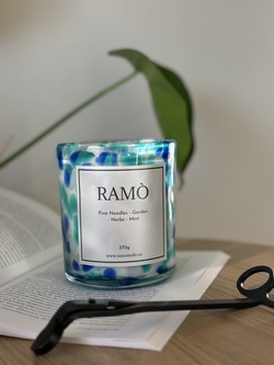 Duftlys - Santorini 370g ikke relevant - Ramò Studio