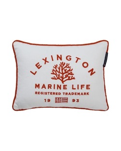 Marine life-pute 40x30 i økologisk bomullslerret ikke relevant - Lexington