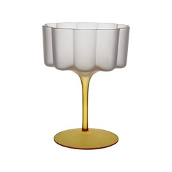 Lillie Cocktail & Dessertglass Gul - Affari of Sweden